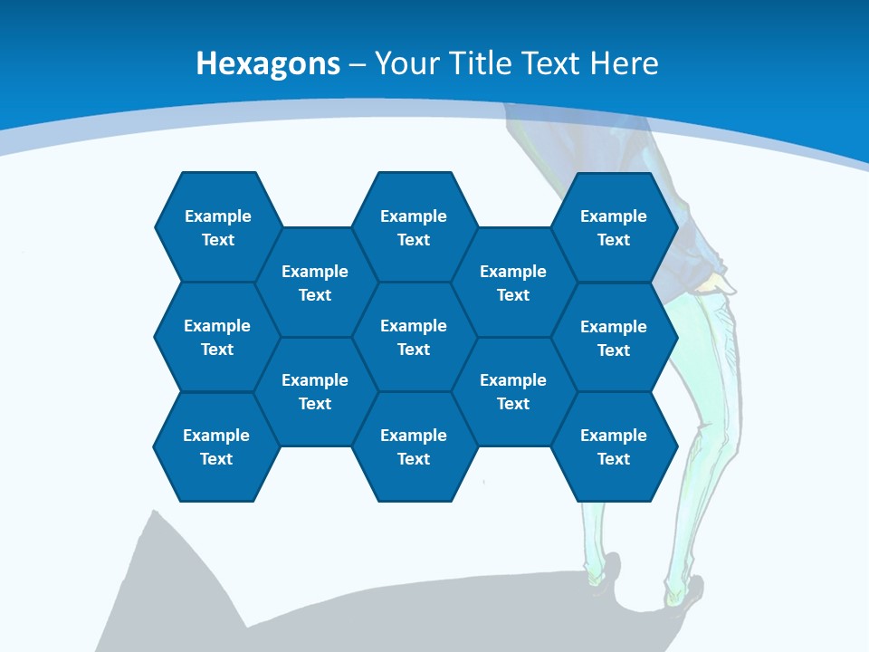 A Person Standing On Top Of A Hill PowerPoint Template