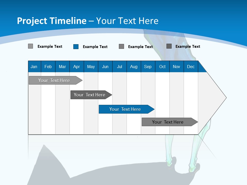 A Person Standing On Top Of A Hill PowerPoint Template