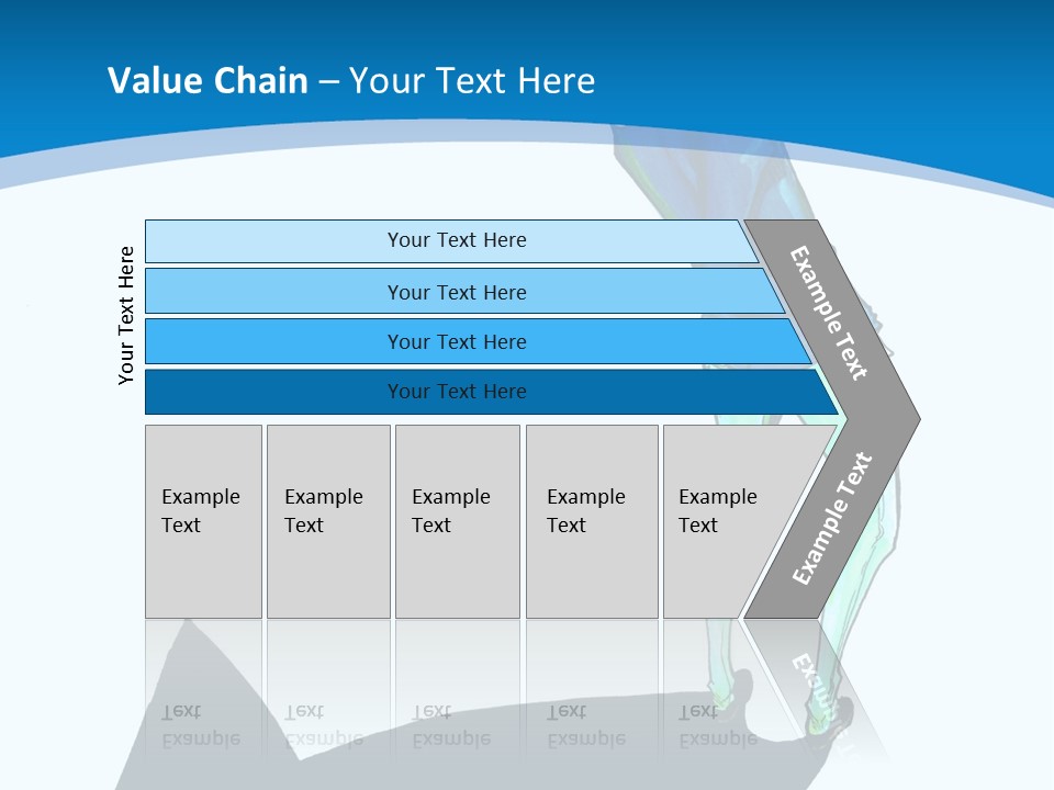 A Person Standing On Top Of A Hill PowerPoint Template