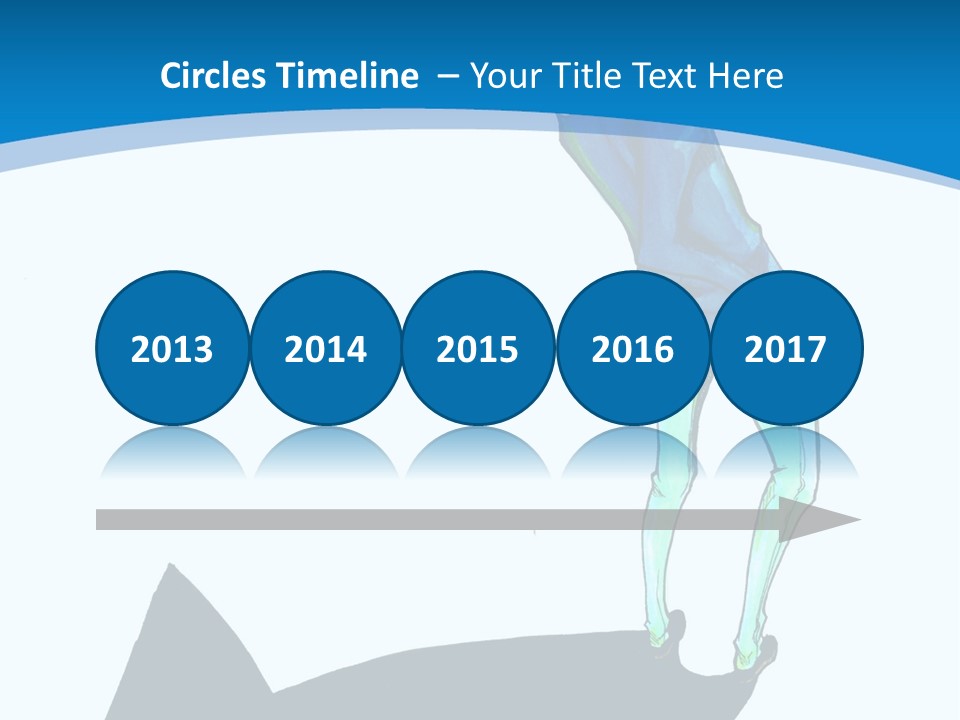 A Person Standing On Top Of A Hill PowerPoint Template