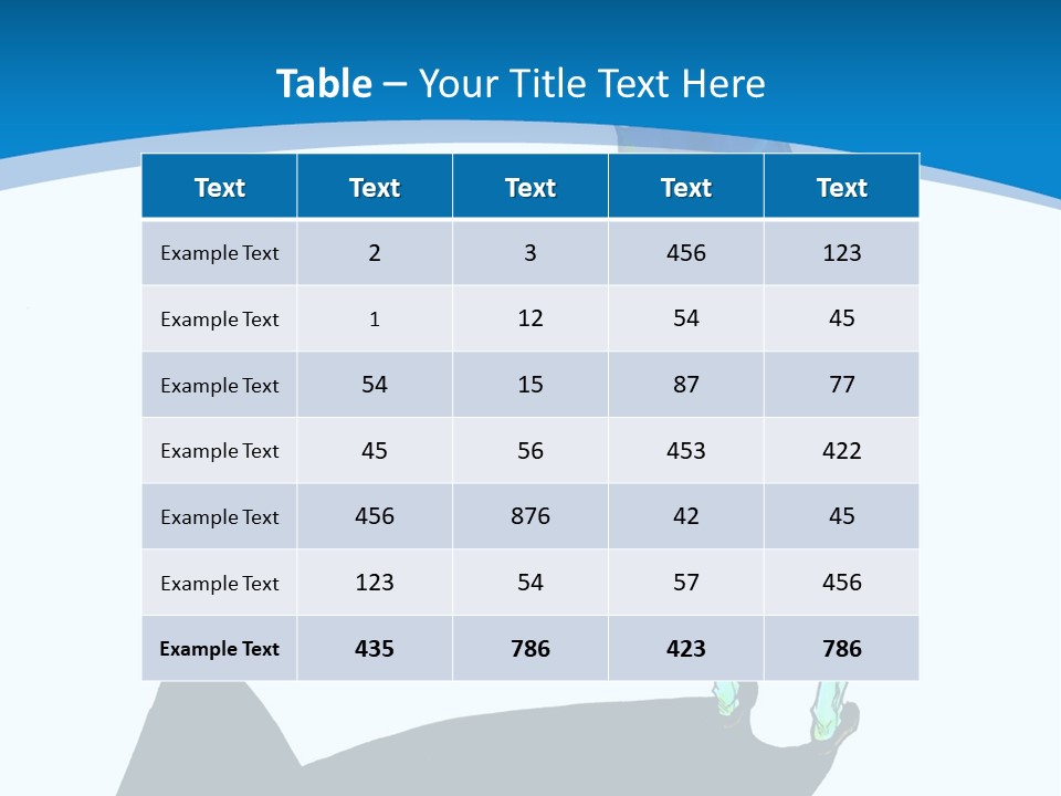 A Person Standing On Top Of A Hill PowerPoint Template