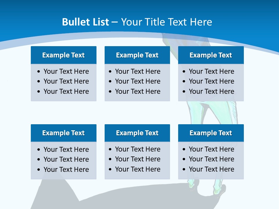 A Person Standing On Top Of A Hill PowerPoint Template