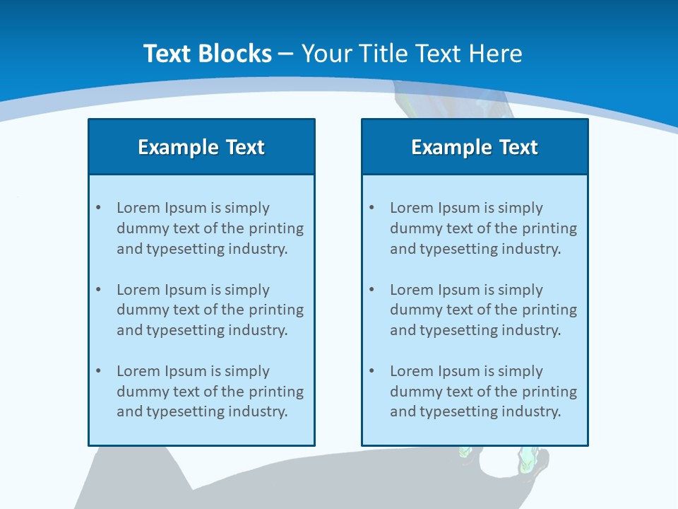 A Person Standing On Top Of A Hill PowerPoint Template