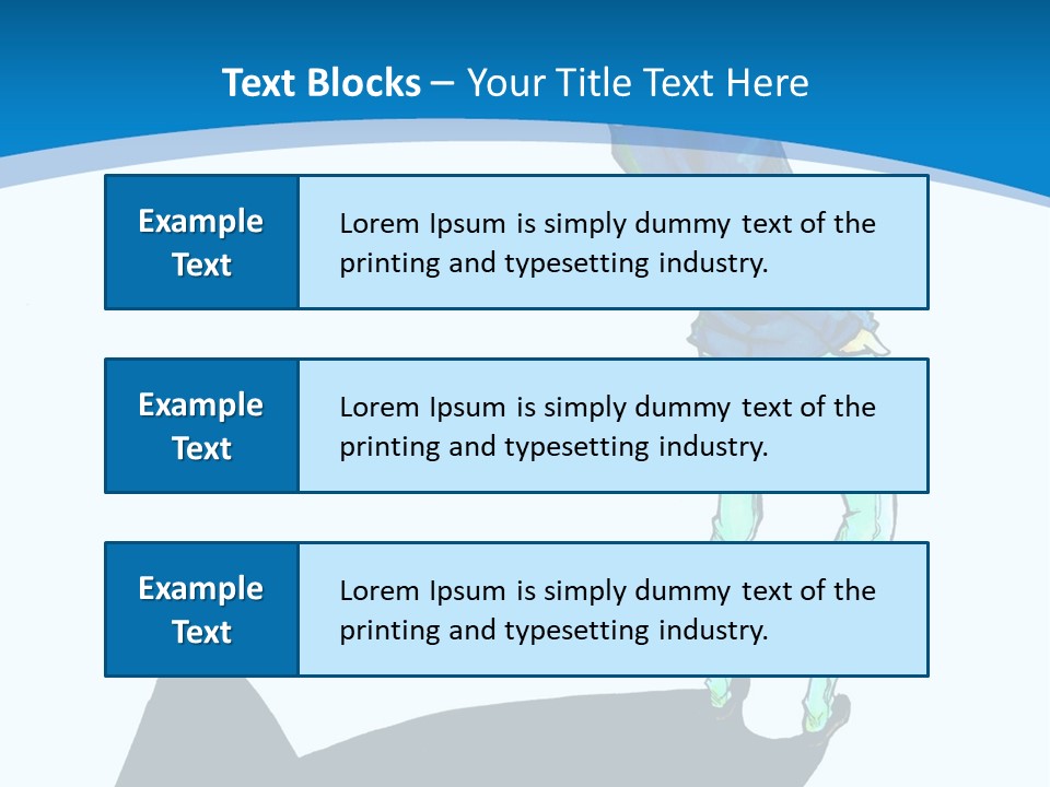 A Person Standing On Top Of A Hill PowerPoint Template