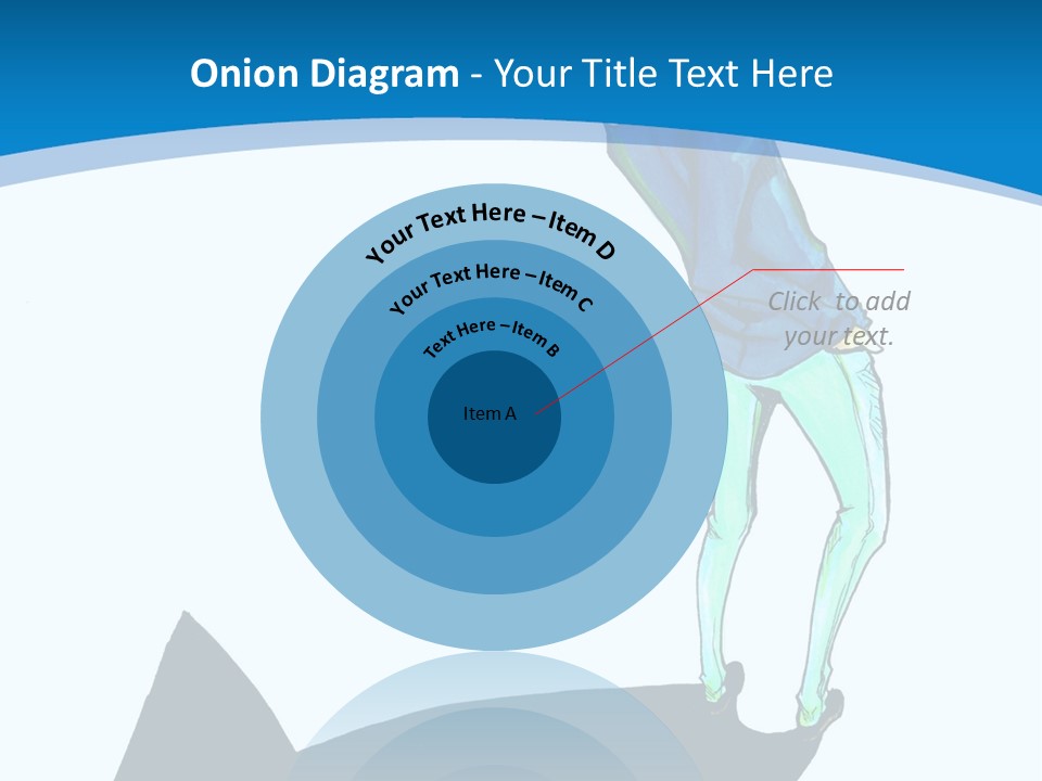 A Person Standing On Top Of A Hill PowerPoint Template