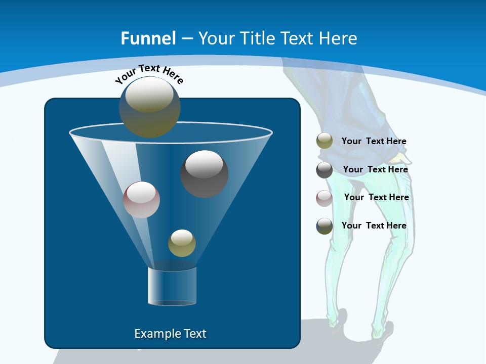 A Person Standing On Top Of A Hill PowerPoint Template