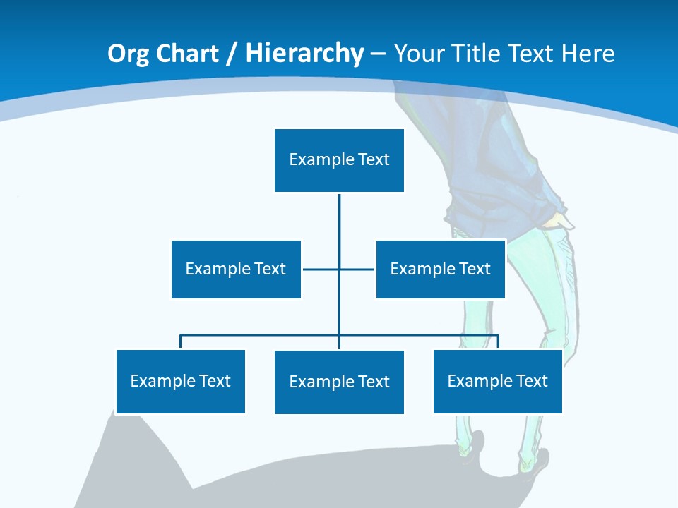 A Person Standing On Top Of A Hill PowerPoint Template
