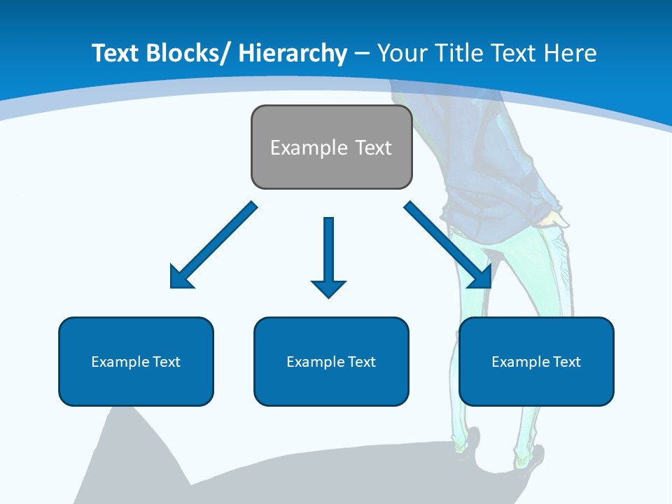 A Person Standing On Top Of A Hill PowerPoint Template