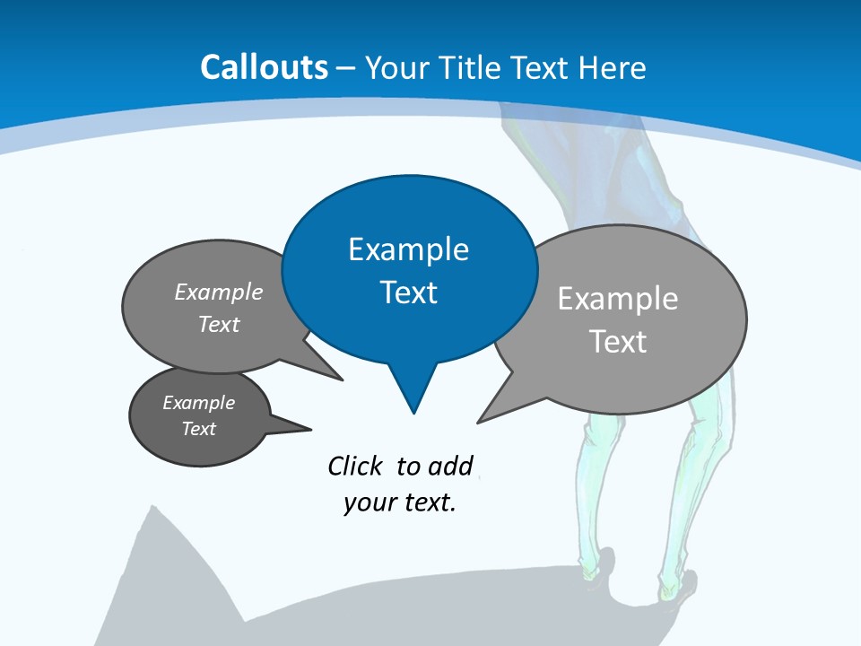 A Person Standing On Top Of A Hill PowerPoint Template
