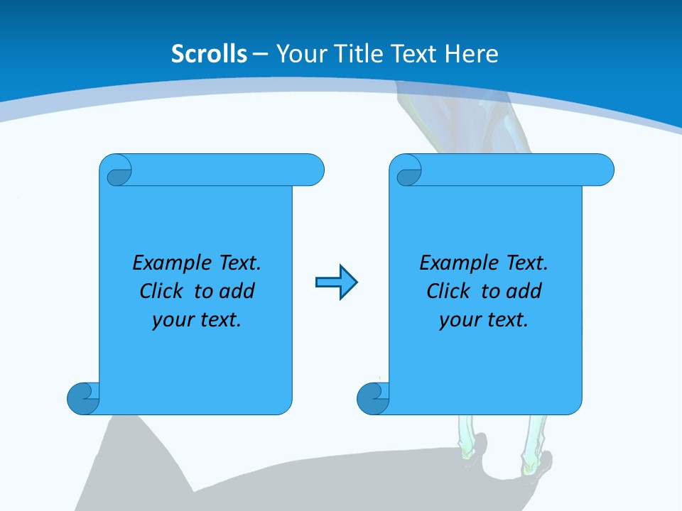 A Person Standing On Top Of A Hill PowerPoint Template