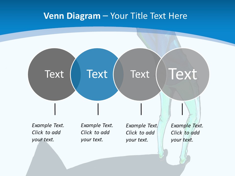 A Person Standing On Top Of A Hill PowerPoint Template