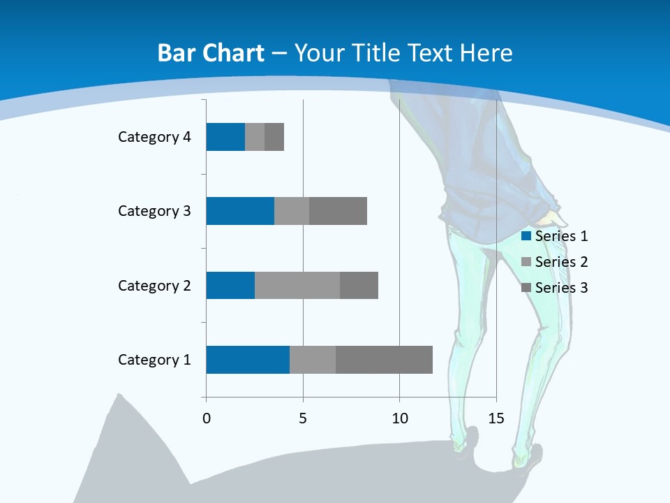 A Person Standing On Top Of A Hill PowerPoint Template