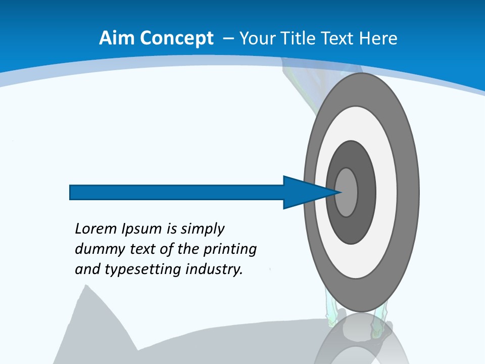 A Person Standing On Top Of A Hill PowerPoint Template