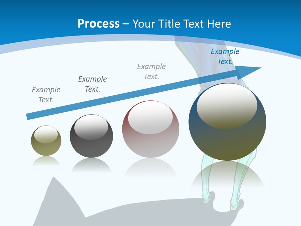 A Person Standing On Top Of A Hill PowerPoint Template