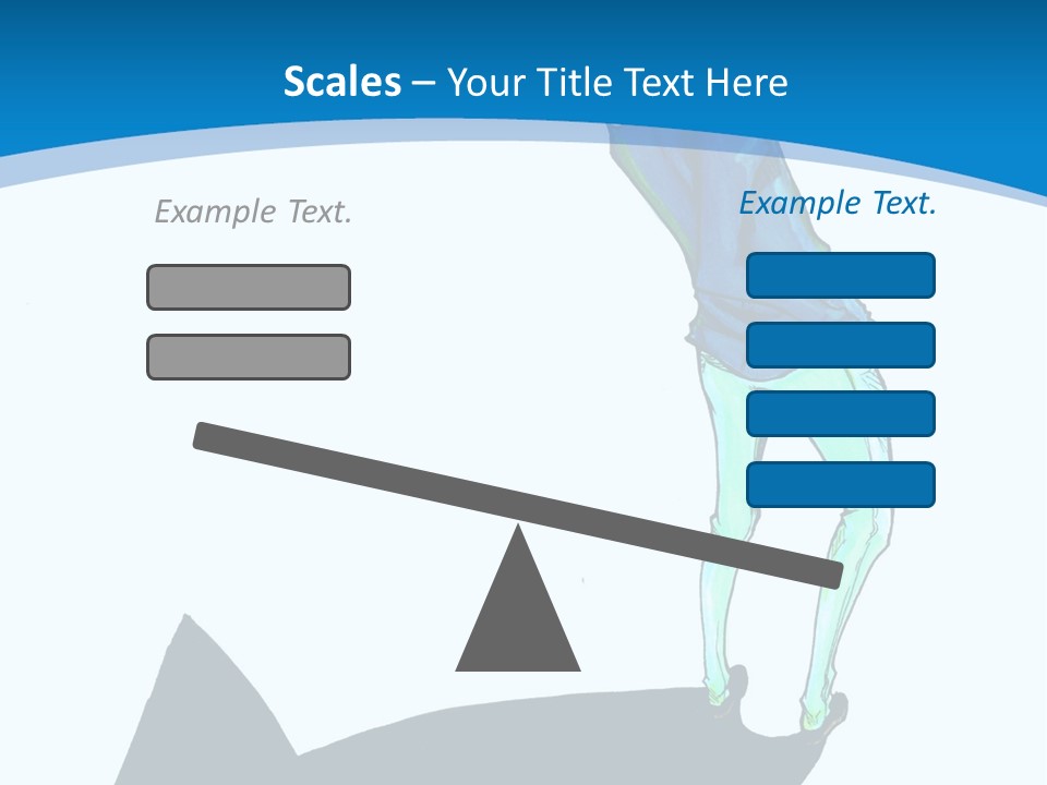 A Person Standing On Top Of A Hill PowerPoint Template