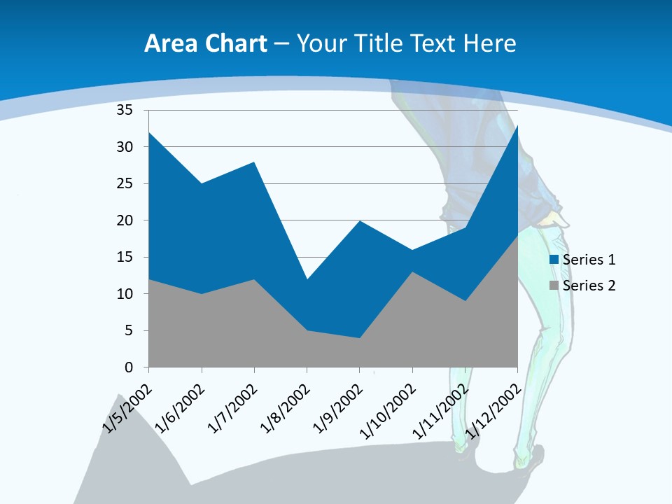 A Person Standing On Top Of A Hill PowerPoint Template