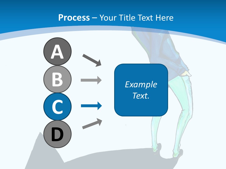 A Person Standing On Top Of A Hill PowerPoint Template