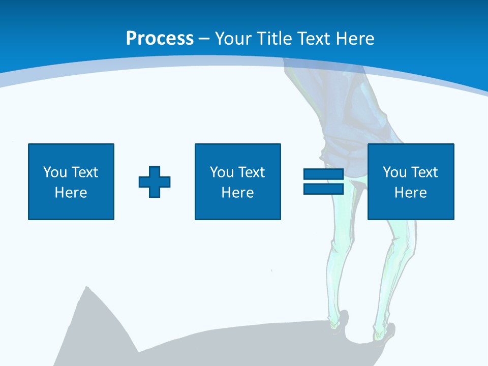 A Person Standing On Top Of A Hill PowerPoint Template