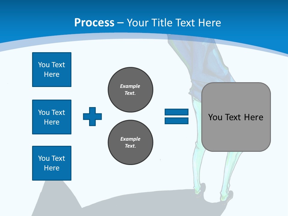A Person Standing On Top Of A Hill PowerPoint Template
