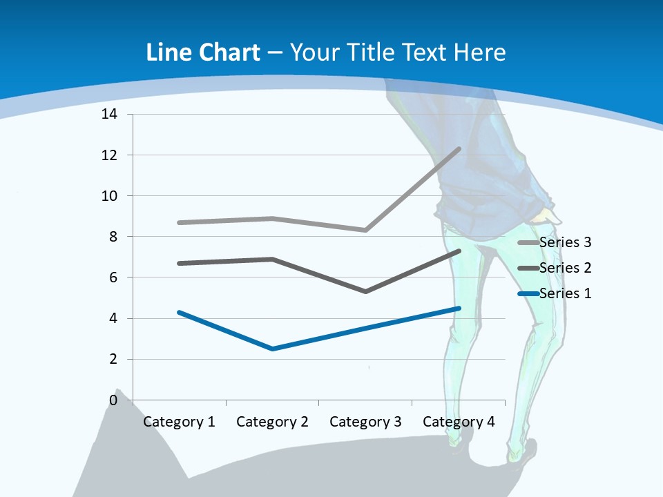 A Person Standing On Top Of A Hill PowerPoint Template
