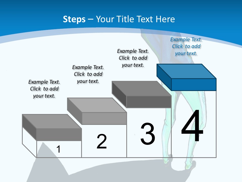 A Person Standing On Top Of A Hill PowerPoint Template