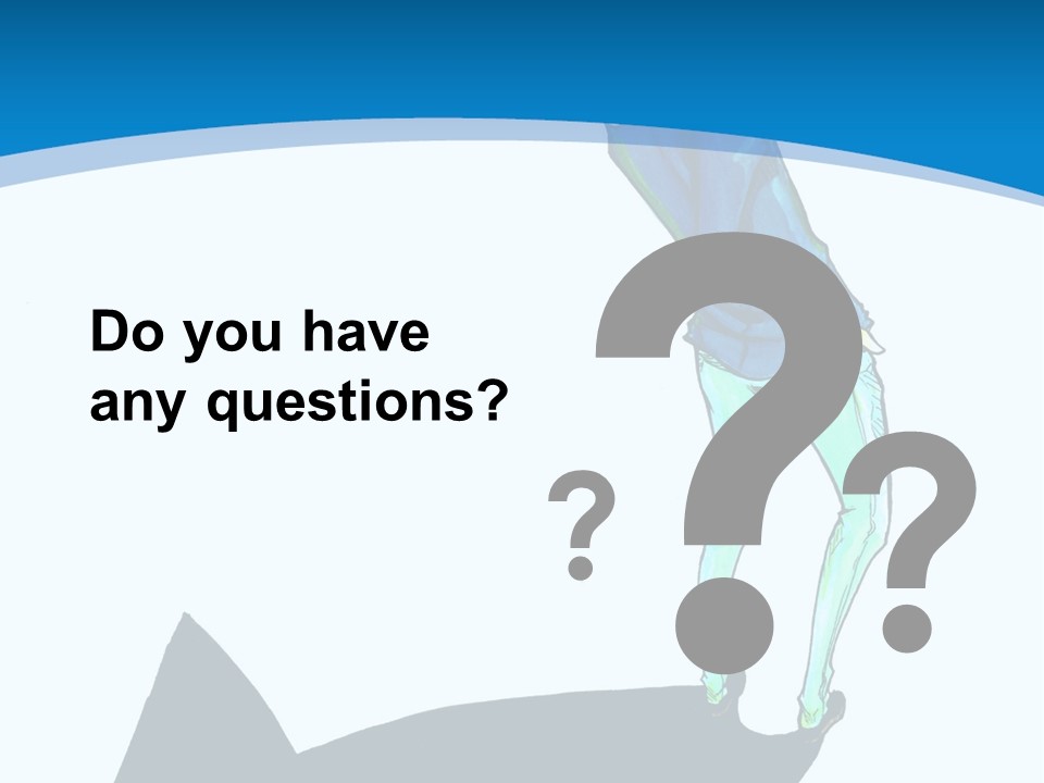 A Person Standing On Top Of A Hill PowerPoint Template