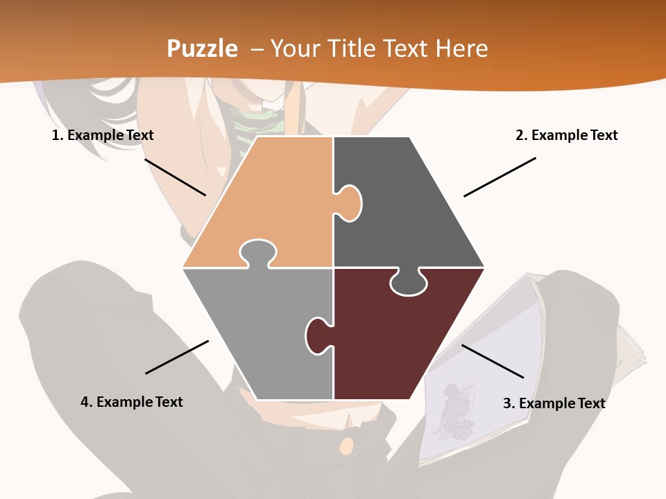 A Woman Sitting On The Floor With A Laptop PowerPoint Template