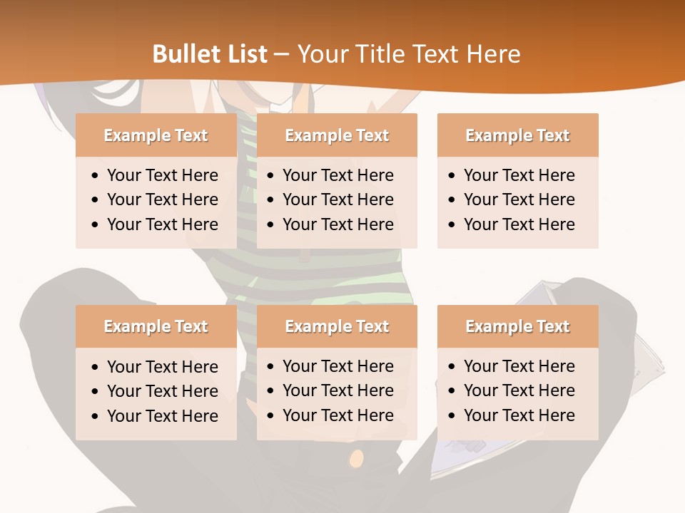 A Woman Sitting On The Floor With A Laptop PowerPoint Template