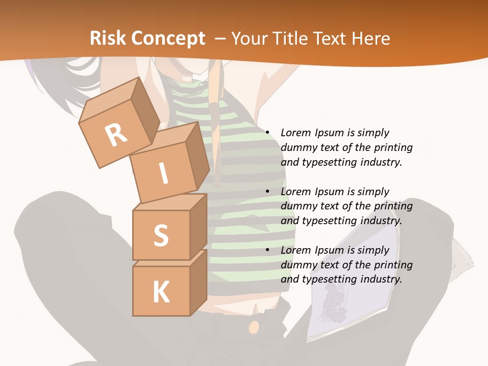 A Woman Sitting On The Floor With A Laptop PowerPoint Template