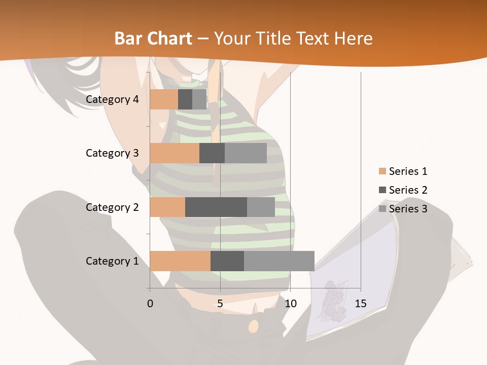 A Woman Sitting On The Floor With A Laptop PowerPoint Template