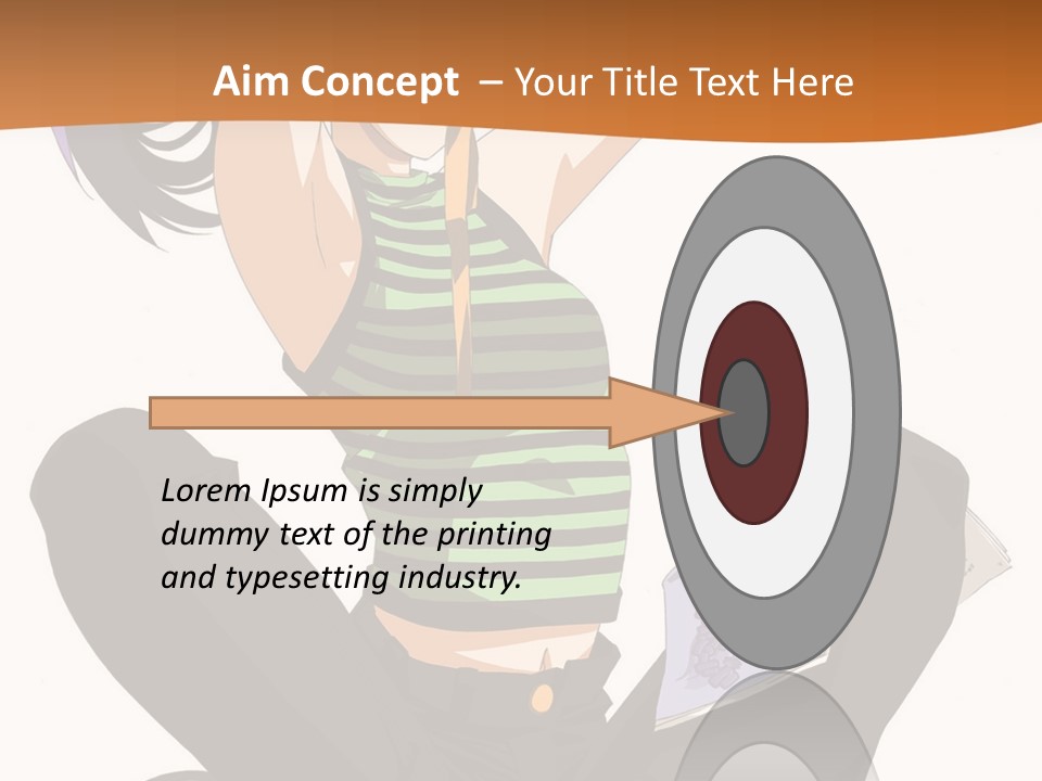 A Woman Sitting On The Floor With A Laptop PowerPoint Template