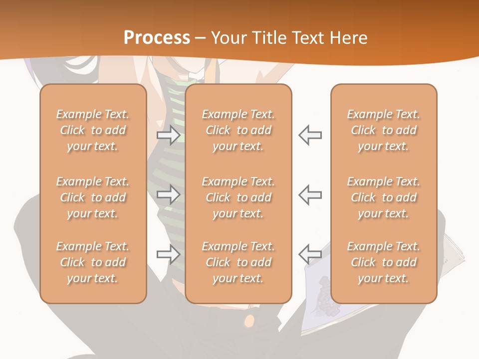 A Woman Sitting On The Floor With A Laptop PowerPoint Template