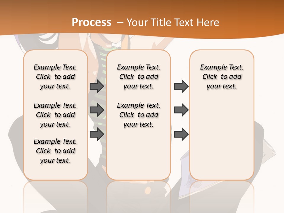 A Woman Sitting On The Floor With A Laptop PowerPoint Template