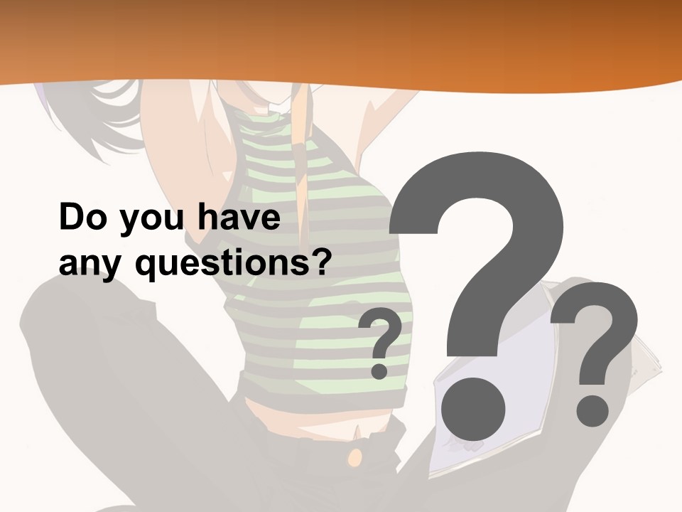 A Woman Sitting On The Floor With A Laptop PowerPoint Template