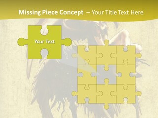 A Picture Of A Bird Sitting On Top Of A Plant PowerPoint Template