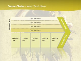 A Picture Of A Bird Sitting On Top Of A Plant PowerPoint Template
