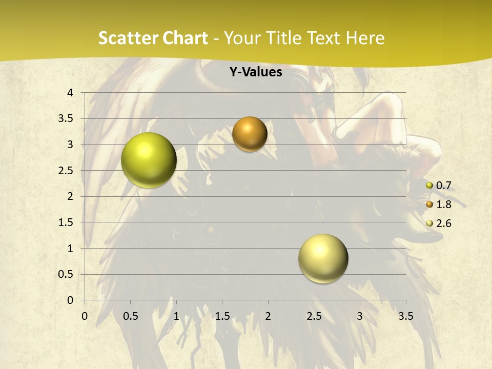 A Picture Of A Bird Sitting On Top Of A Plant PowerPoint Template