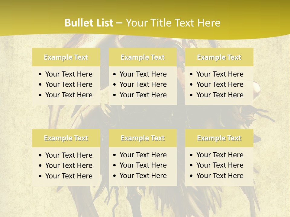 A Picture Of A Bird Sitting On Top Of A Plant PowerPoint Template