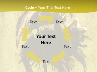 A Picture Of A Bird Sitting On Top Of A Plant PowerPoint Template