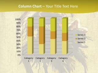 A Picture Of A Bird Sitting On Top Of A Plant PowerPoint Template