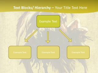 A Picture Of A Bird Sitting On Top Of A Plant PowerPoint Template