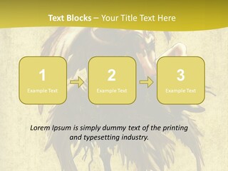 A Picture Of A Bird Sitting On Top Of A Plant PowerPoint Template