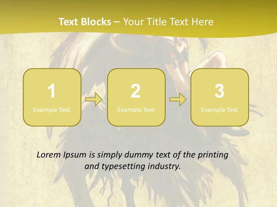 A Picture Of A Bird Sitting On Top Of A Plant PowerPoint Template