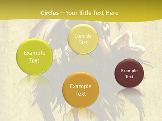 A Picture Of A Bird Sitting On Top Of A Plant PowerPoint Template