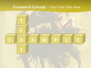 A Picture Of A Bird Sitting On Top Of A Plant PowerPoint Template