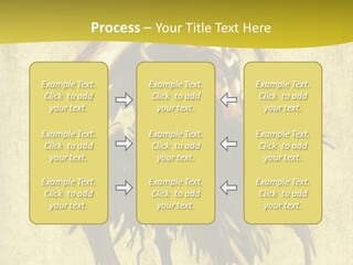 A Picture Of A Bird Sitting On Top Of A Plant PowerPoint Template