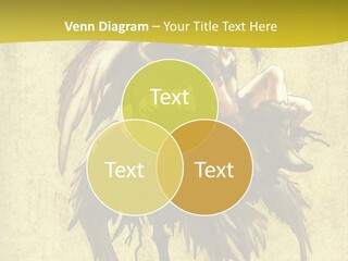 A Picture Of A Bird Sitting On Top Of A Plant PowerPoint Template