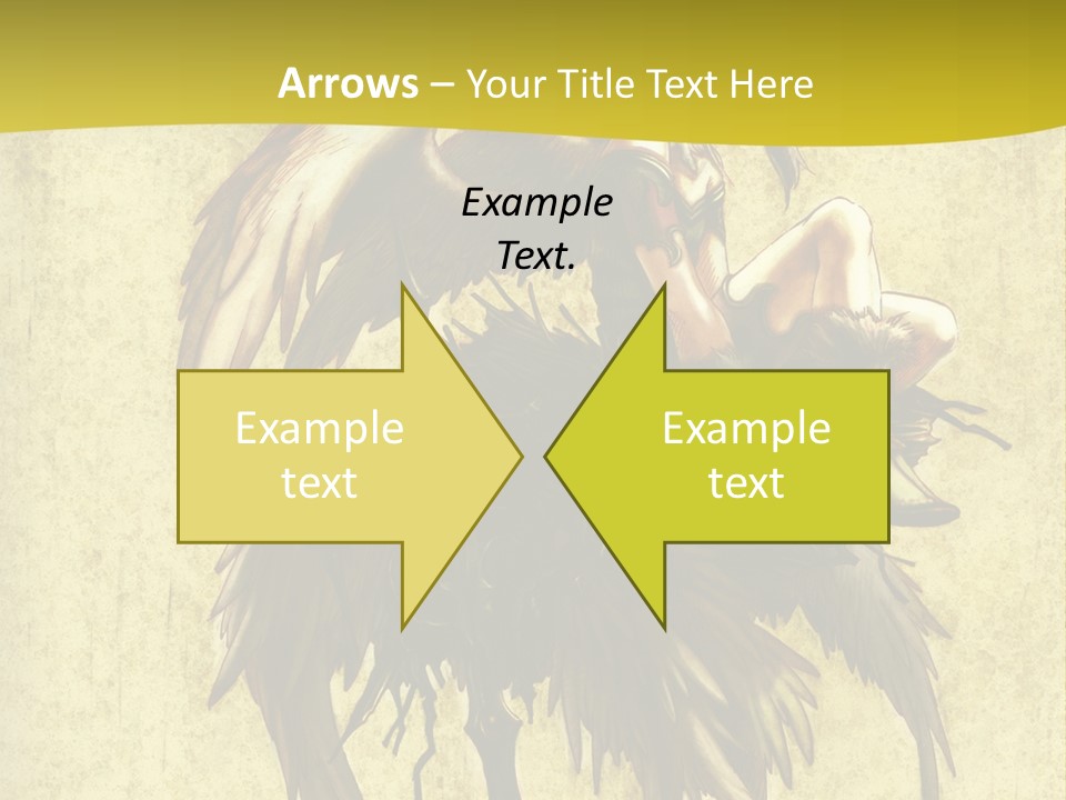 A Picture Of A Bird Sitting On Top Of A Plant PowerPoint Template