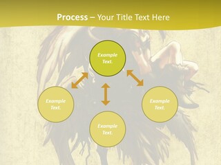 A Picture Of A Bird Sitting On Top Of A Plant PowerPoint Template