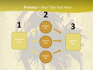 A Picture Of A Bird Sitting On Top Of A Plant PowerPoint Template